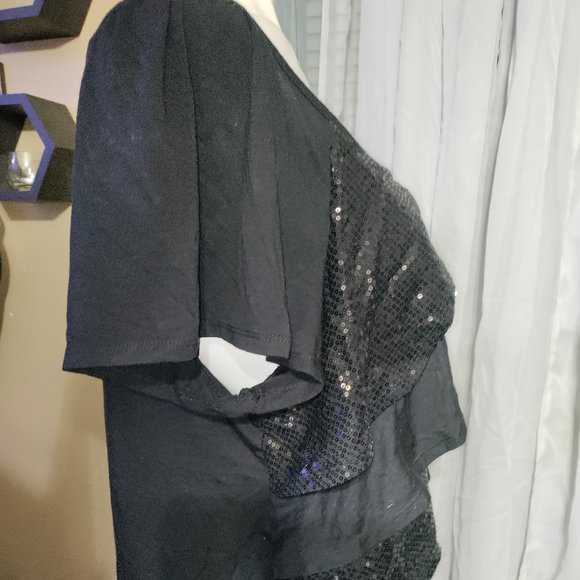 14th Place - Soft and Comfy Black Blouse - Picture 7 of 8